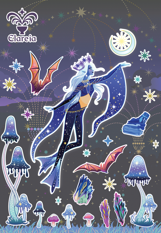 Aster Sticker